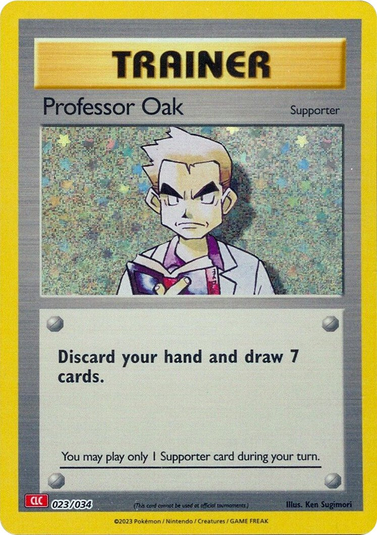 Professor Oak (CLC) [Trading Card Game Classic] | Pegasus Games WI