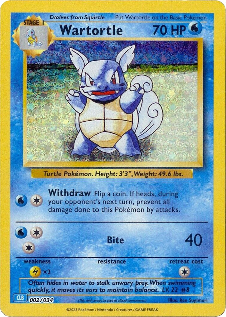 Wartortle [Trading Card Game Classic] | Pegasus Games WI