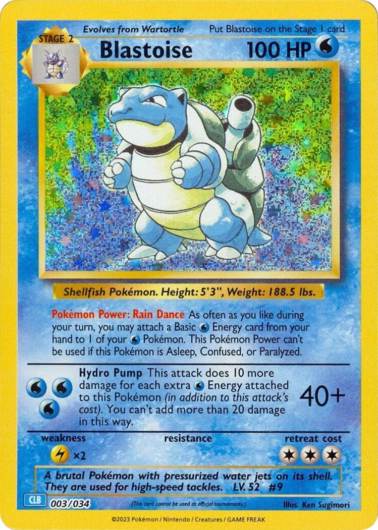 Blastoise [Trading Card Game Classic] | Pegasus Games WI