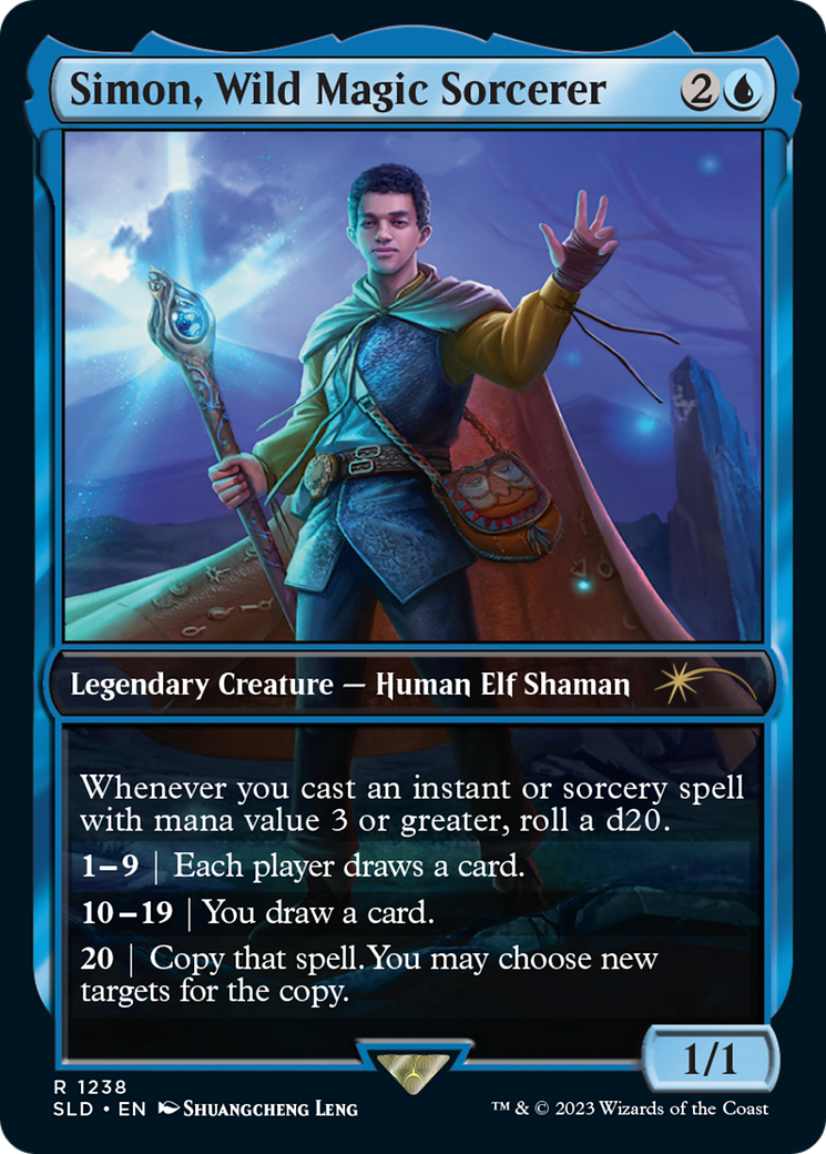 Simon, Wild Magic Sorcerer [Secret Lair Drop Series] | Pegasus Games WI