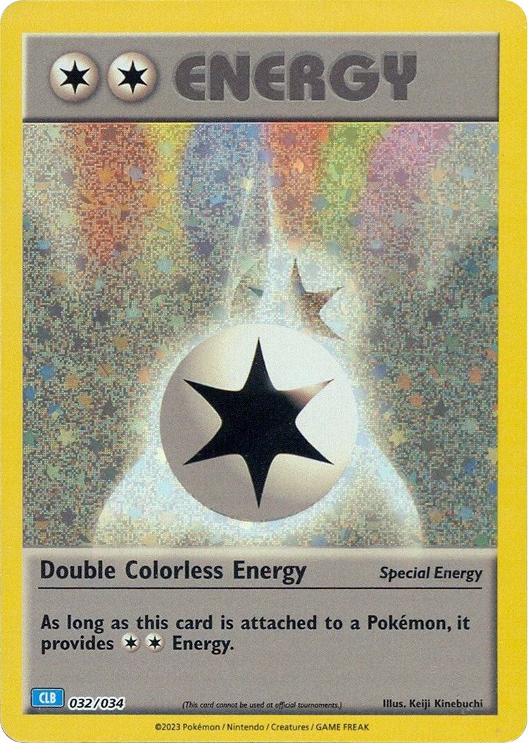 Double Colorless Energy (CLB) [Trading Card Game Classic] | Pegasus Games WI