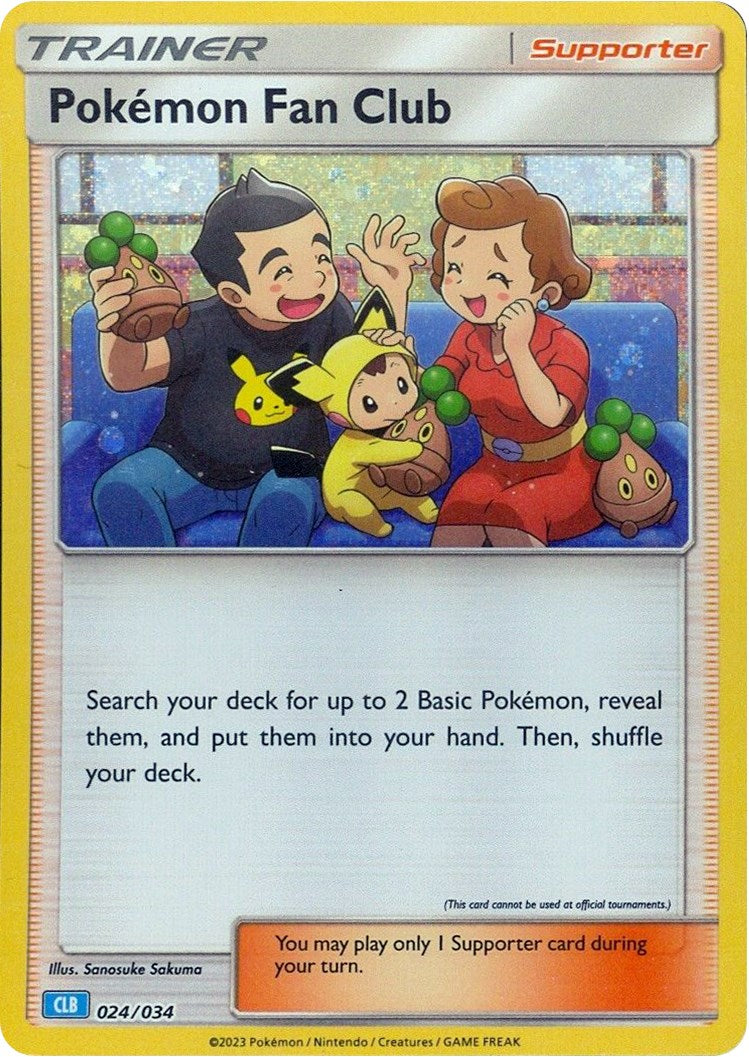 Pokemon Fan Club (CLB) [Trading Card Game Classic] | Pegasus Games WI