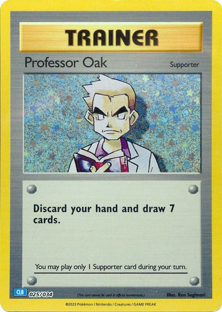 Professor Oak (CLB) [Trading Card Game Classic] | Pegasus Games WI