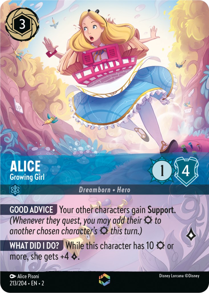 Alice - Growing Girl (Enchanted) (213/204) [Rise of the Floodborn] | Pegasus Games WI