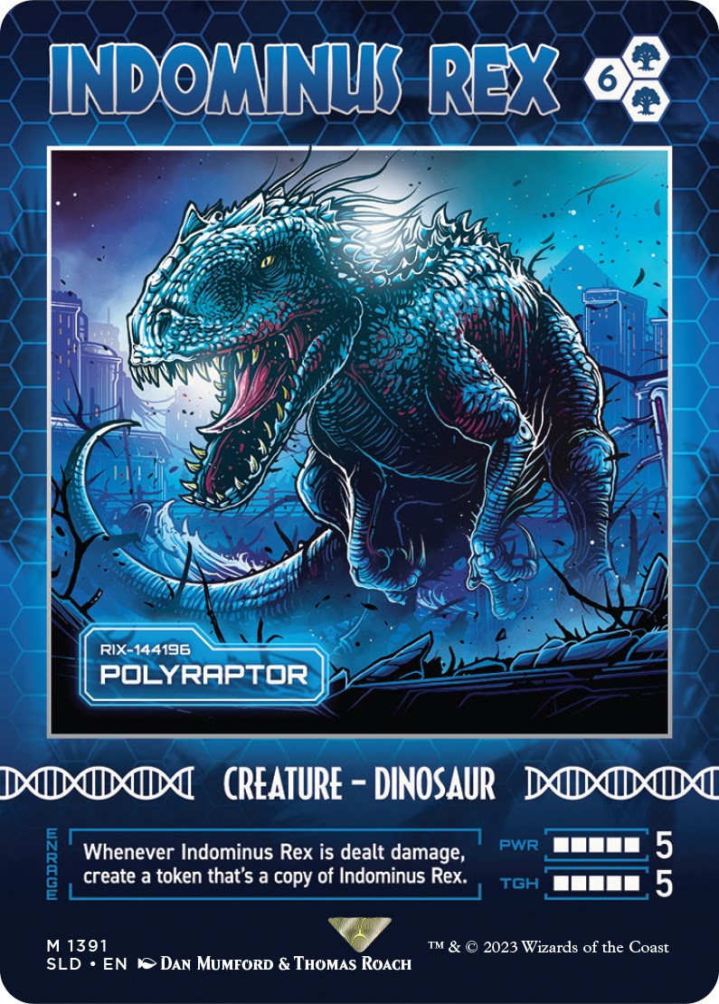 Indominus Rex - Polyraptor [Secret Lair Drop Series] | Pegasus Games WI