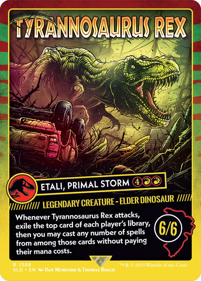 Tyrannosaurus Rex - Etali, Primal Storm [Secret Lair Drop Series] | Pegasus Games WI