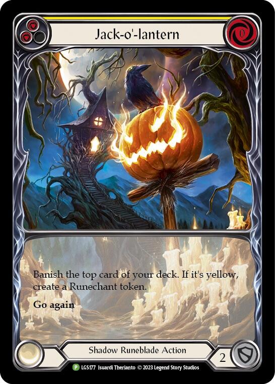 Jack-o'-lantern (Yellow) [LGS177] (Promo) | Pegasus Games WI