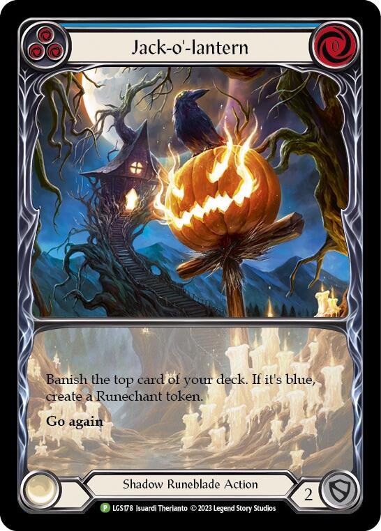 Jack-o'-lantern (Blue) [LGS178] (Promo) | Pegasus Games WI