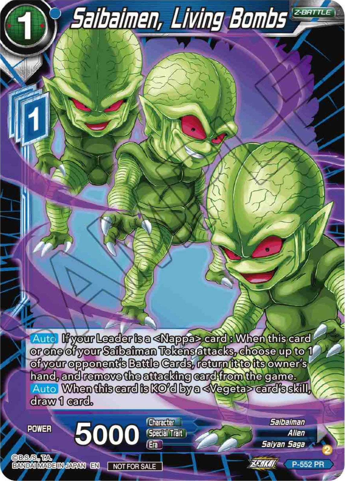 Saibaimen, Living Bombs (P-552) [Promotion Cards] | Pegasus Games WI