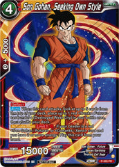 Son Gohan, Seeking Own Style (Zenkai Series Tournament Pack Vol.6) (P-555) [Tournament Promotion Cards] | Pegasus Games WI