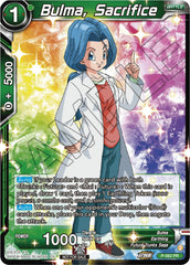 Bulma, Sacrifice (Zenkai Series Tournament Pack Vol.6) (P-562) [Tournament Promotion Cards] | Pegasus Games WI