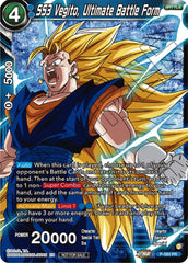 SS3 Vegito, Ultimate Battle Form (Zenkai Series Tournament Pack Vol.6) (Winner) (P-560) [Tournament Promotion Cards] | Pegasus Games WI