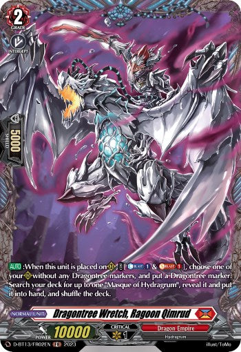 Dragontree Wretch, Ragoon Qimrud (FR) (D-BT13/FR02EN) [Flight of Chakrabarthi] | Pegasus Games WI