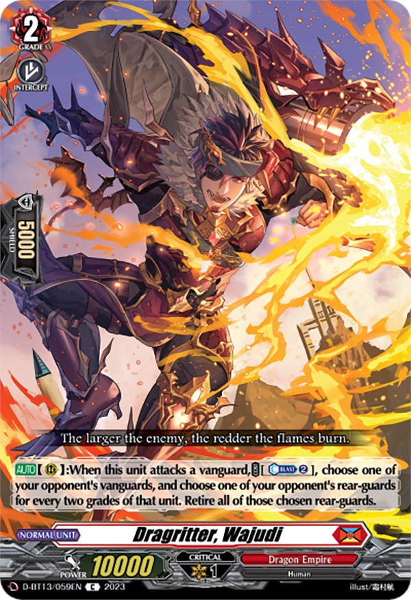 Dragritter, Wajudi (D-BT13/059EN) [Flight of Chakrabarthi] | Pegasus Games WI