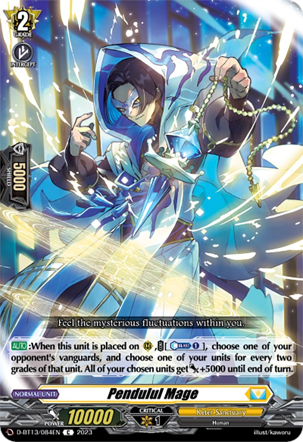 Pendulul Mage (D-BT13/084EN) [Flight of Chakrabarthi] | Pegasus Games WI