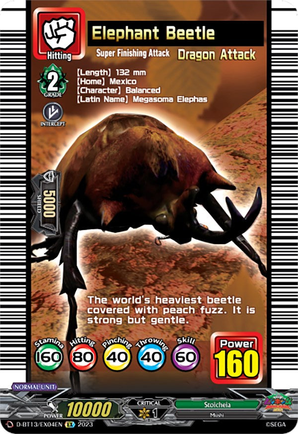Elephant Beetle (D-BT13/EX04EN) [Flight of Chakrabarthi] | Pegasus Games WI