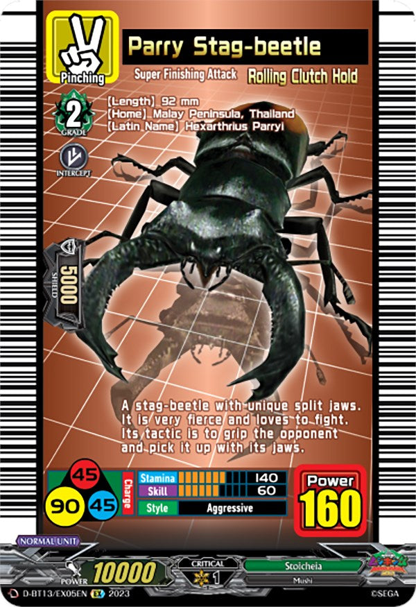 Parry Stag-beetle (D-BT13/EX05EN) [Flight of Chakrabarthi] | Pegasus Games WI
