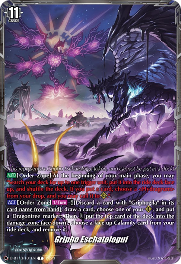 Gripho Eschatologui (D-BT13/T01EN) [Flight of Chakrabarthi] | Pegasus Games WI