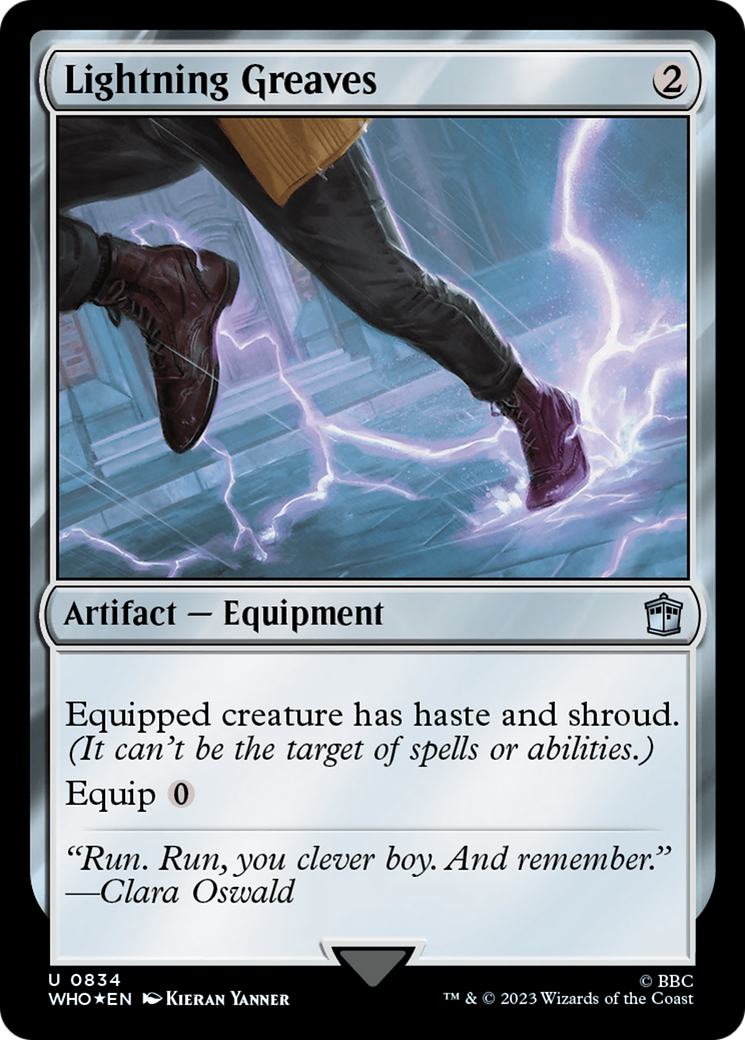 Lightning Greaves (Surge Foil) [Doctor Who] | Pegasus Games WI
