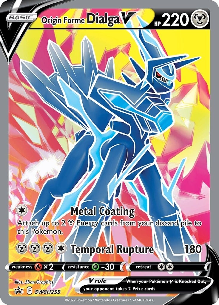 Origin Forme Dialga V (SWSH255) [Sword & Shield: Black Star Promos] | Pegasus Games WI