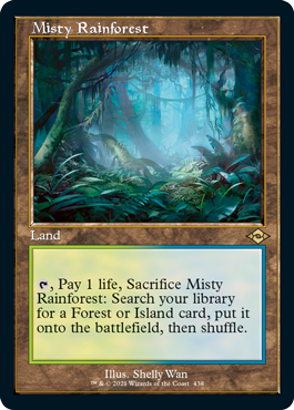 Misty Rainforest (Retro) [Modern Horizons 2] | Pegasus Games WI