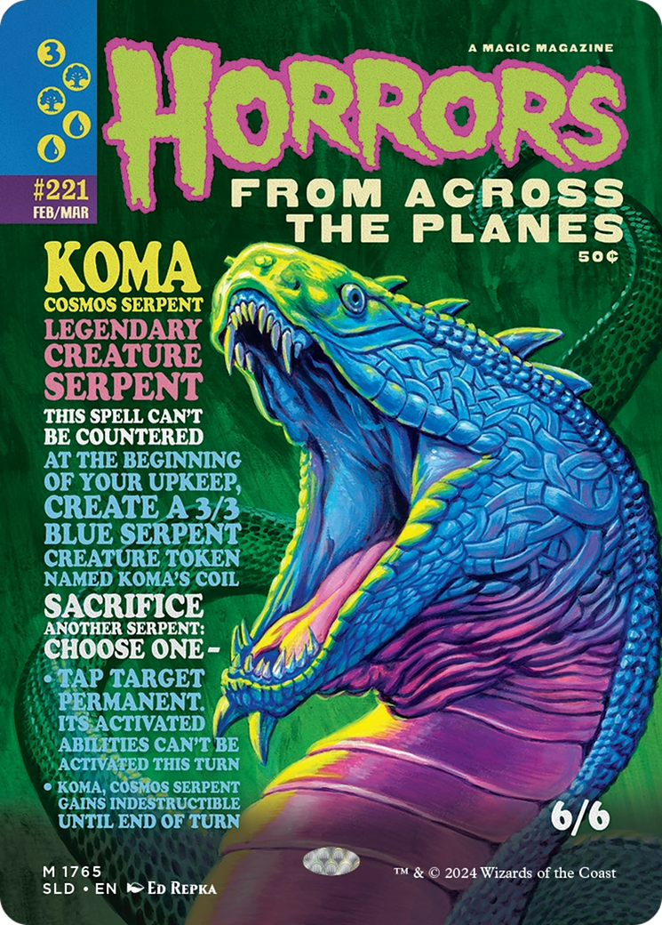 Koma, Cosmos Serpent [Secret Lair Drop Series] | Pegasus Games WI