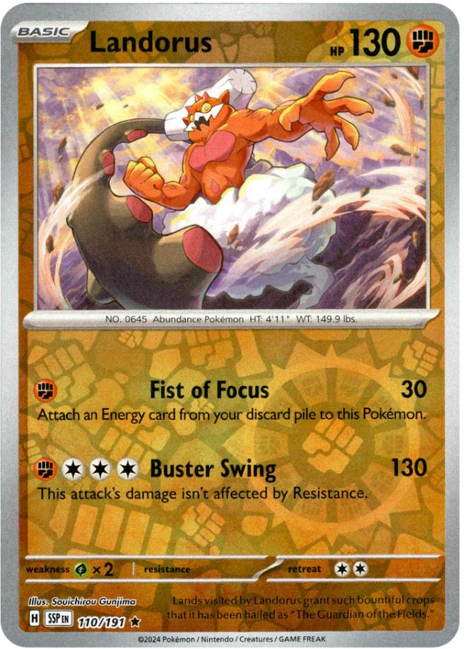 Landorus (110/191) [Scarlet & Violet: Surging Sparks] | Pegasus Games WI