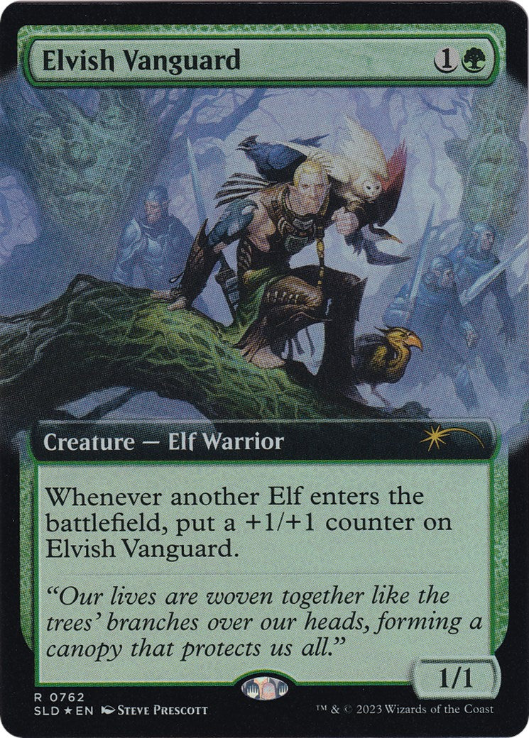 Elvish Vanguard (Extended Art) [Secret Lair Drop Series] | Pegasus Games WI