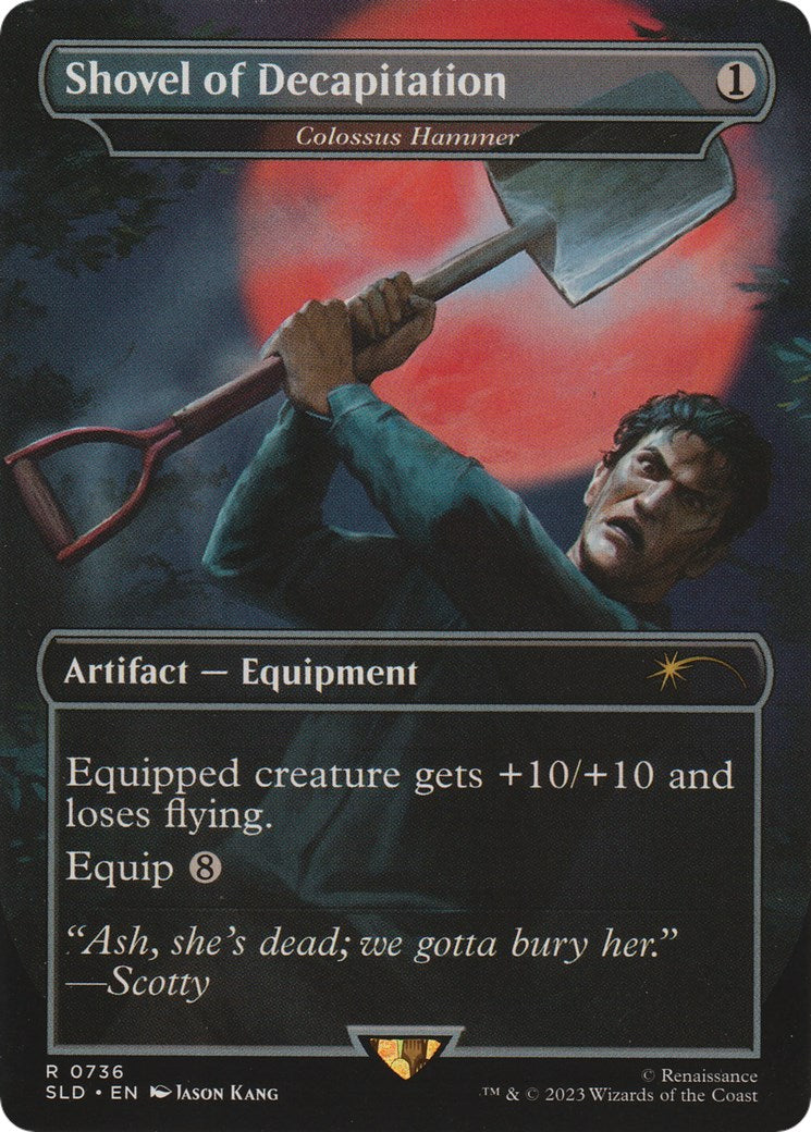Shovel of Decapitation - Colossus Hammer [Secret Lair Drop Series] | Pegasus Games WI
