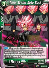 Terror Scythe Goku Black (Titan Player Stamped) (BT3-075) [Tournament Promotion Cards] | Pegasus Games WI