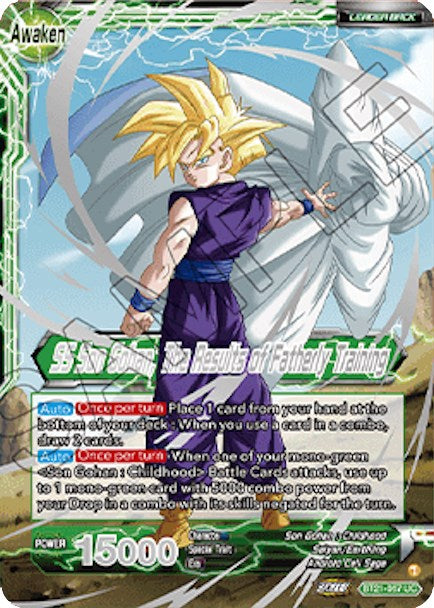 Son Gohan // SS Son Gohan, The Results of Fatherly Training (2023 Championship Finals) (BT21-067) [Tournament Promotion Cards] | Pegasus Games WI