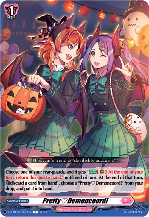 PrettyDemoncoord! (D-LBT04/093EN) [Lyrical Monasterio: Trick or Trick!] | Pegasus Games WI