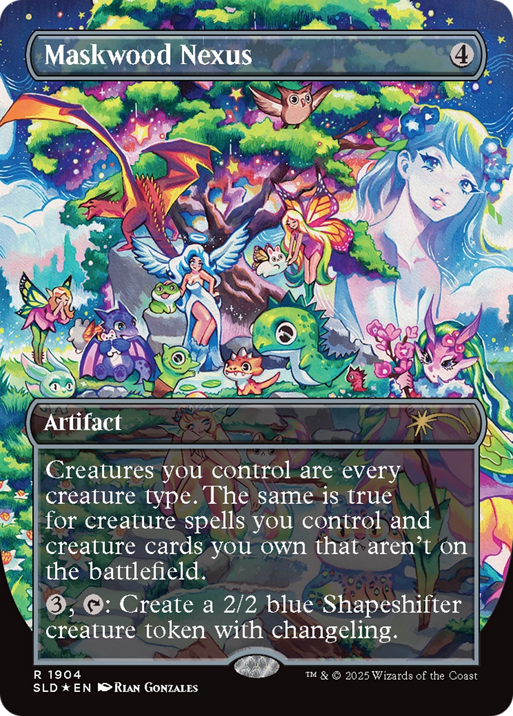 Maskwood Nexus (Double Rainbow Foil) [Secret Lair Drop Series] | Pegasus Games WI