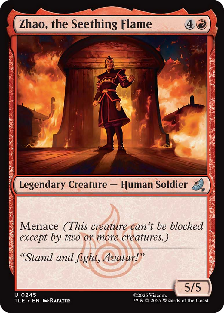 Zhao, the Seething Flame [Avatar: The Last Airbender: Eternal-Legal] | Pegasus Games WI