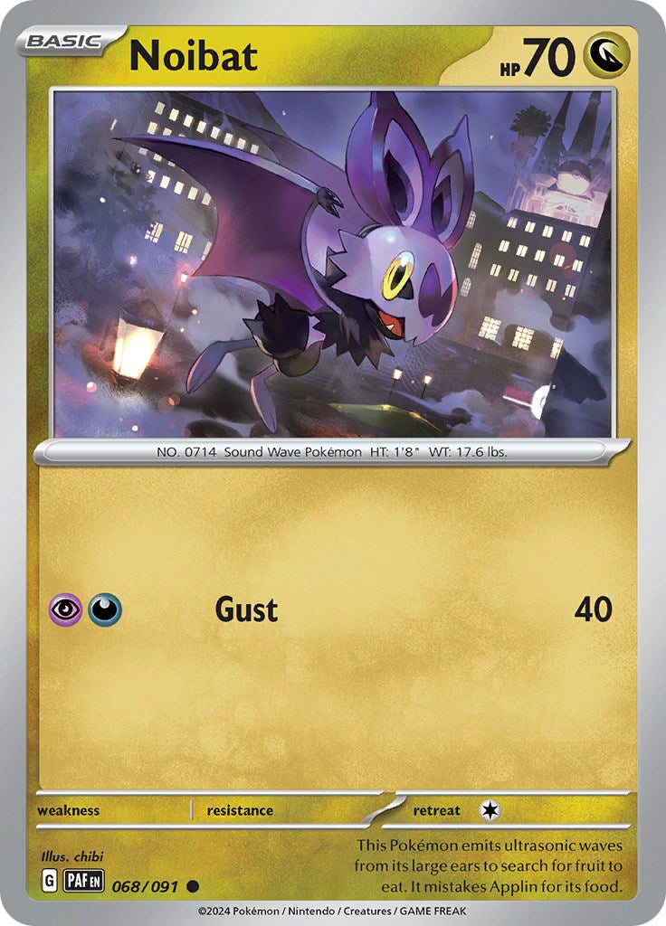 Noibat (068/091) [Scarlet & Violet: Paldean Fates] | Pegasus Games WI