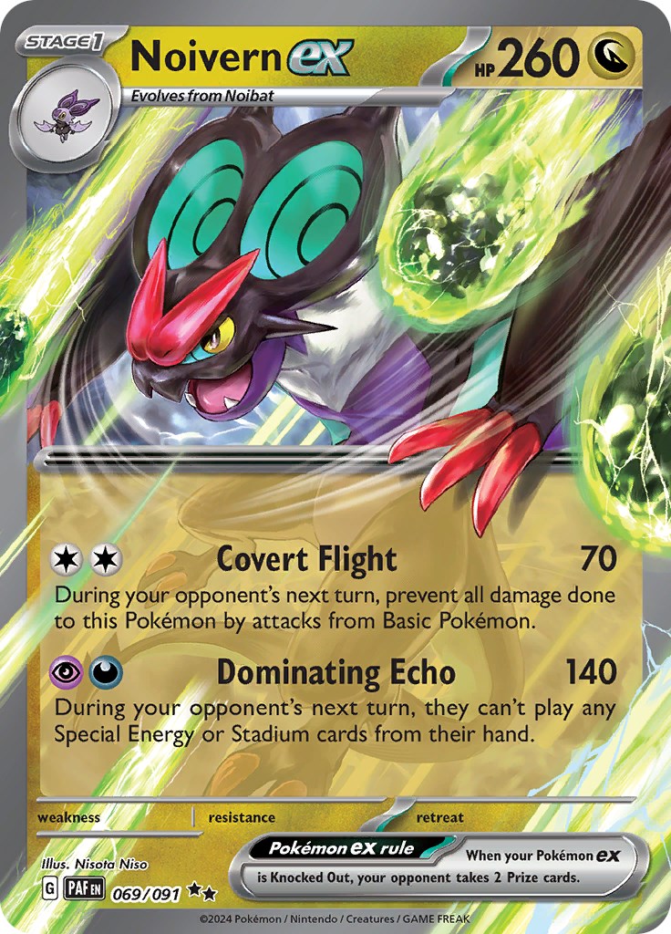 Noivern ex (069/091) [Scarlet & Violet: Paldean Fates] | Pegasus Games WI