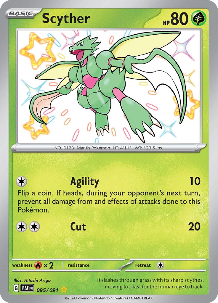 Scyther (095/091) [Scarlet & Violet: Paldean Fates] | Pegasus Games WI