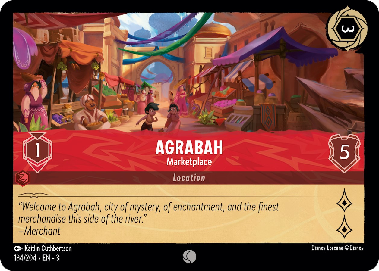 Agrabah - Marketplace (134/204) [Into the Inklands] | Pegasus Games WI