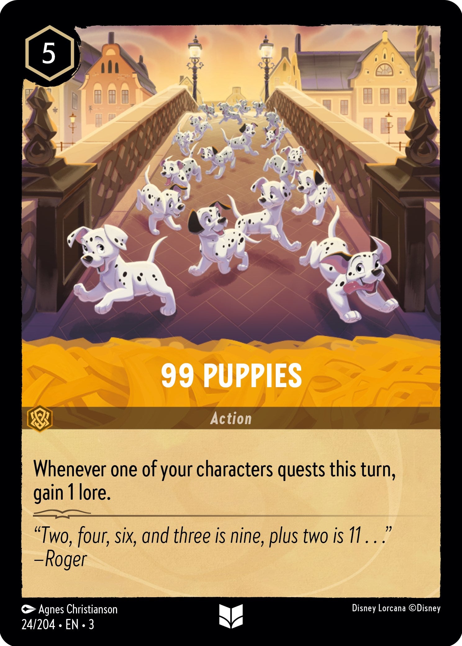 99 Puppies (24/204) [Into the Inklands] | Pegasus Games WI