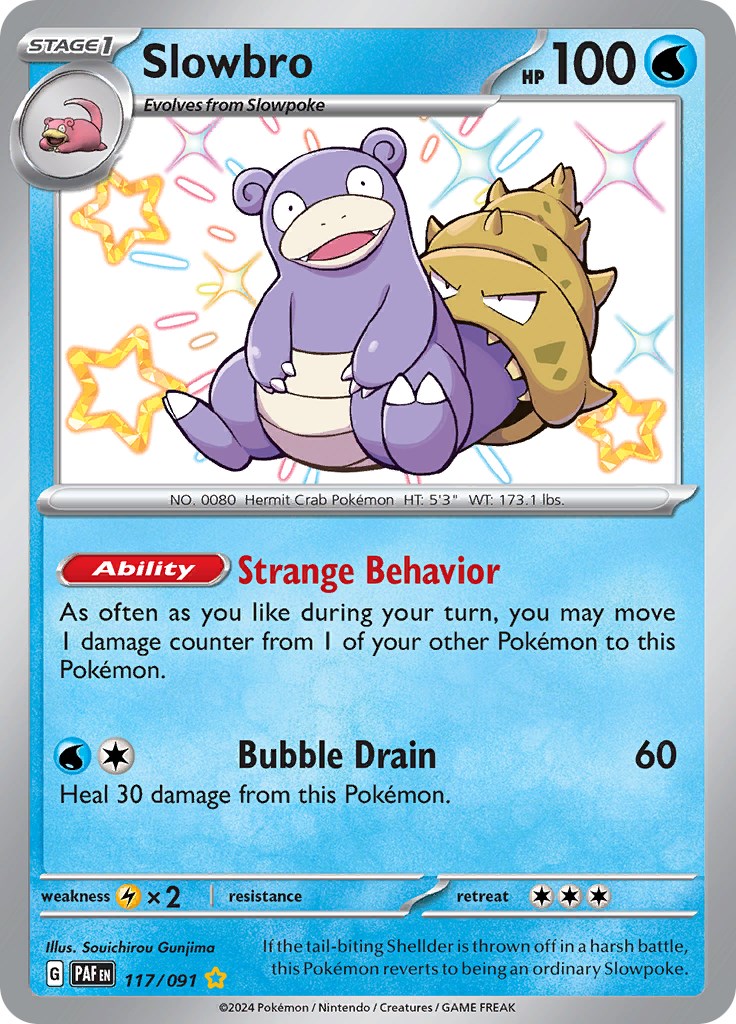 Slowbro (117/091) [Scarlet & Violet: Paldean Fates] | Pegasus Games WI