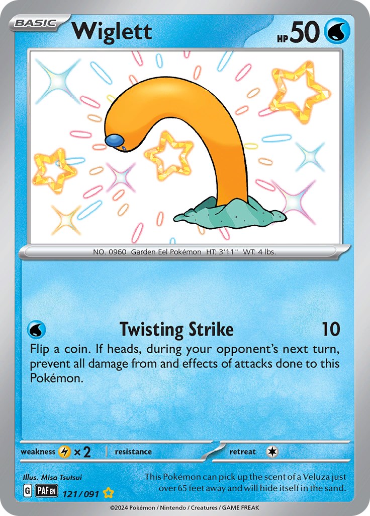 Wiglett (121/091) [Scarlet & Violet: Paldean Fates] | Pegasus Games WI