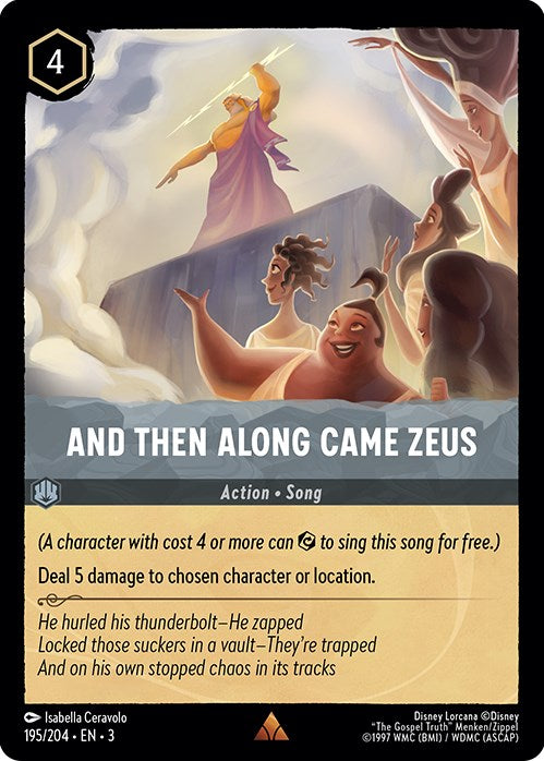 And Then Along Came Zeus (195/204) [Into the Inklands] | Pegasus Games WI