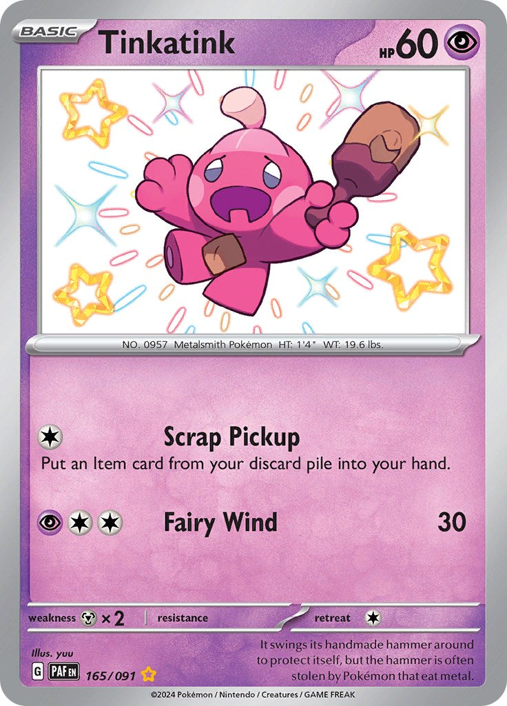 Tinkatink (165/091) [Scarlet & Violet: Paldean Fates] | Pegasus Games WI
