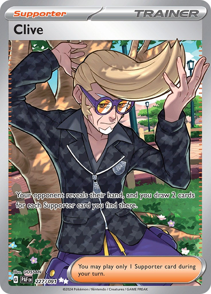 Clive (227/091) [Scarlet & Violet: Paldean Fates] | Pegasus Games WI