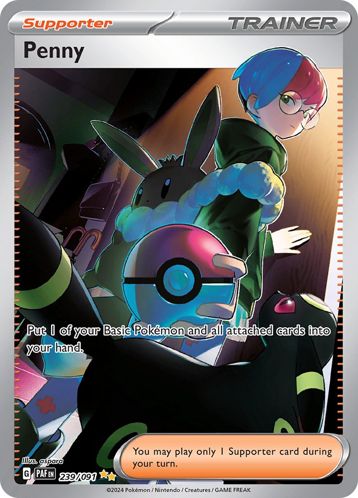 Penny (239/091) [Scarlet & Violet: Paldean Fates] | Pegasus Games WI