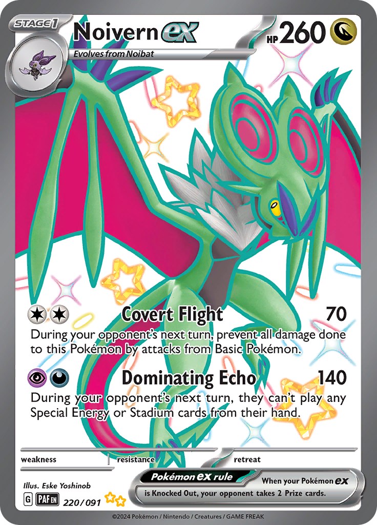 Noivern ex (220/091) [Scarlet & Violet: Paldean Fates] | Pegasus Games WI