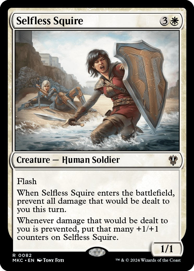 Selfless Squire [Murders at Karlov Manor Commander] | Pegasus Games WI