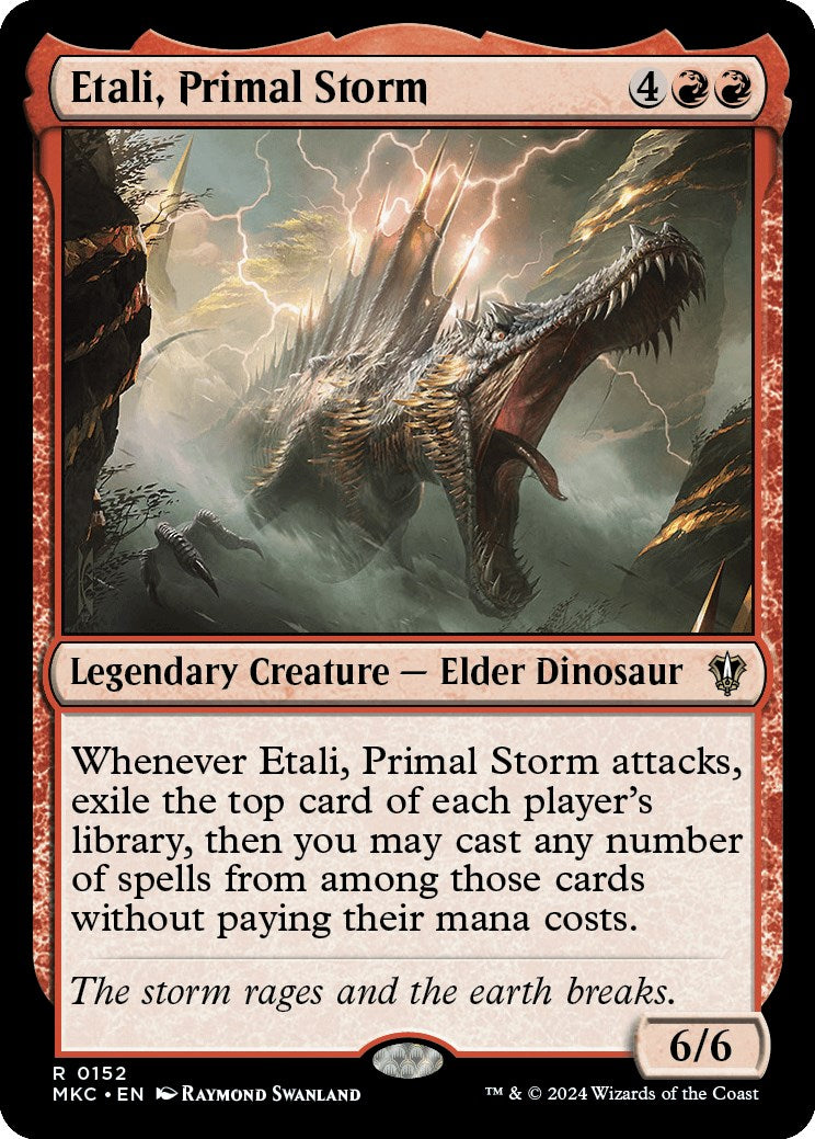 Etali, Primal Storm [Murders at Karlov Manor Commander] | Pegasus Games WI