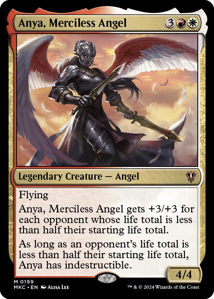 Anya, Merciless Angel [Murders at Karlov Manor Commander] | Pegasus Games WI