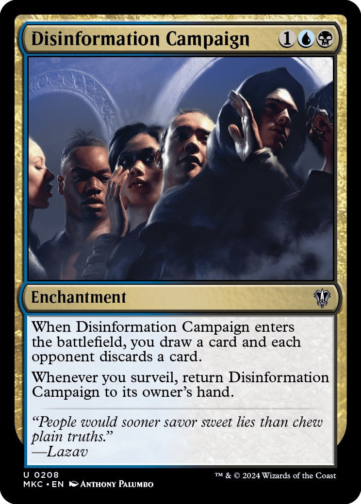 Disinformation Campaign [Murders at Karlov Manor Commander] | Pegasus Games WI